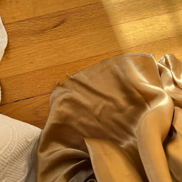 Boutique Golden Gown Maxi Dress Laundry By Shelli Segal - Picture 13 of 16